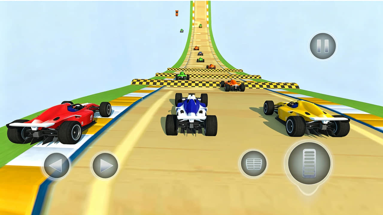 Formula Car Stunts gameplay